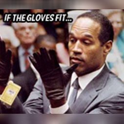 If The Glove Fits Fantasy Football Logo