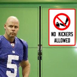 No Kickers Allowed Fantasy Football Logo